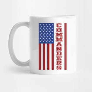 Commanders Football Mug